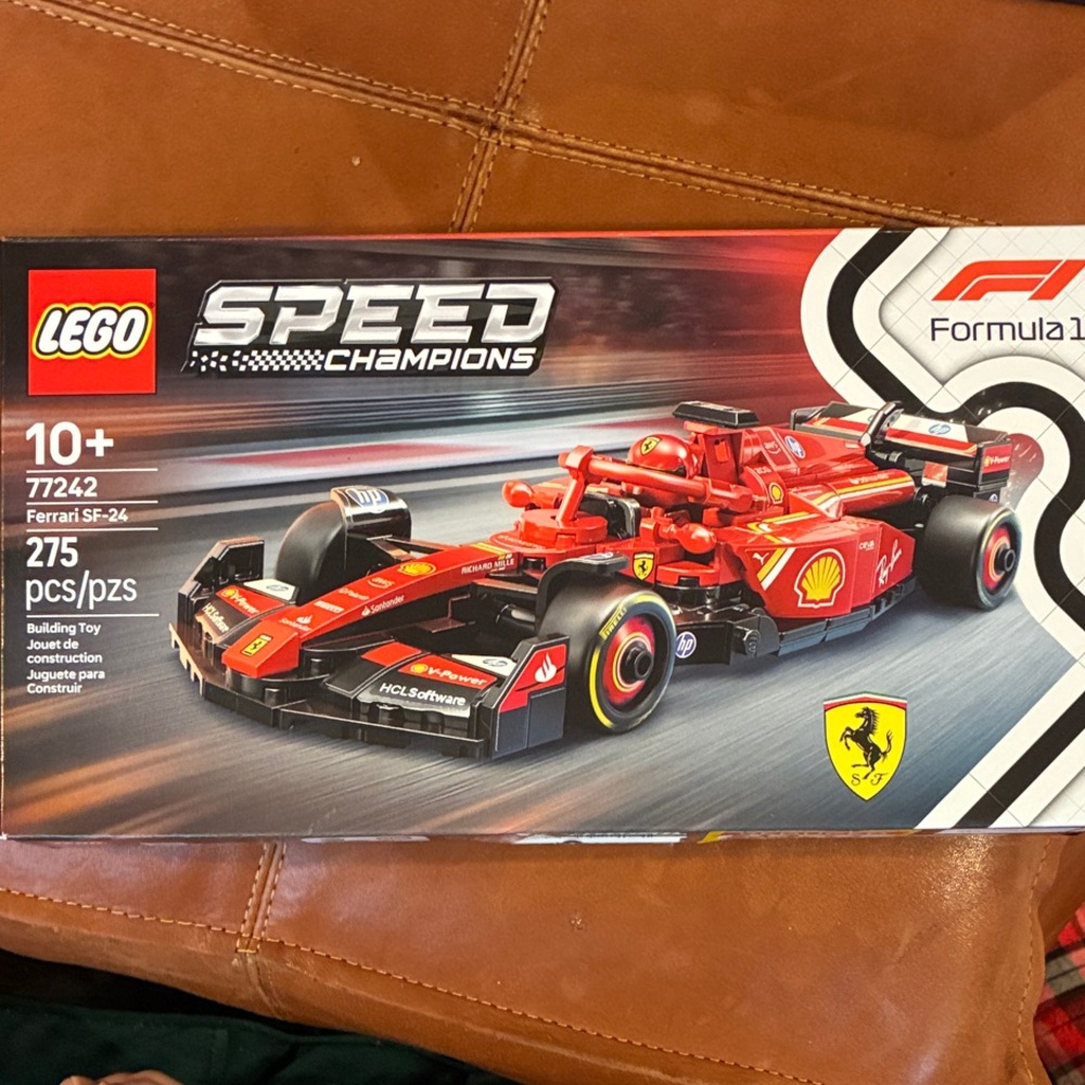 LEGO‎ 77242 Speed Champions Ferrari SF-24 Race Car Kit - Formula 1